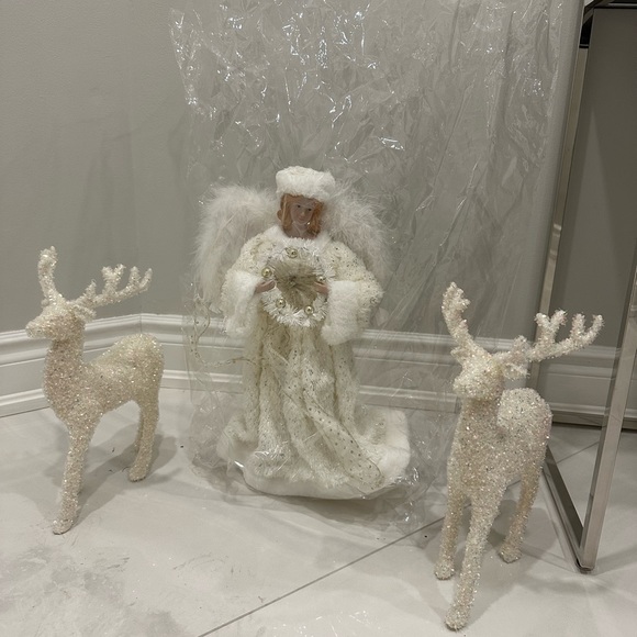Mary tree topper + Reindeers - Picture 1 of 1